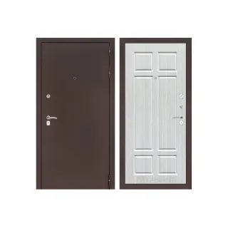 Входная дверь Labirint CLASSIC антик медный 08 - Кристалл вуд